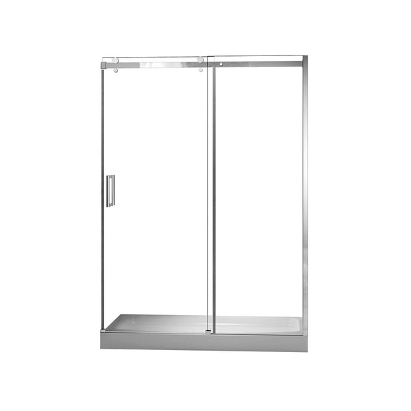 48'' chrome shower door