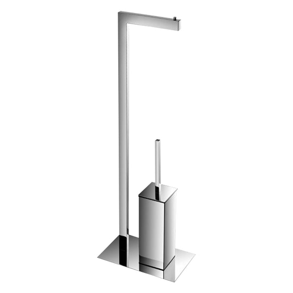 Freestanding Toilet Paper Holder Chrome