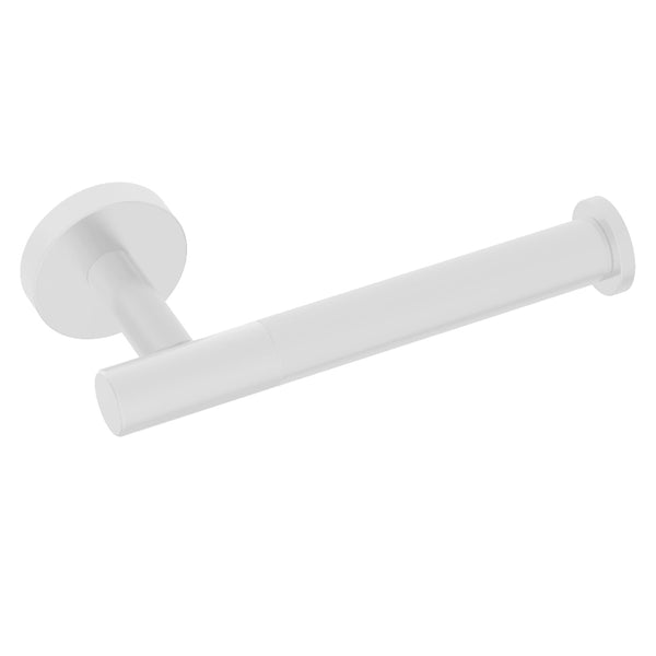 Matte White Toilet Paper Holder