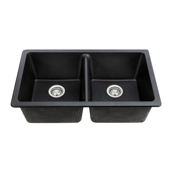 Gray Undermount Kitchen Sink | Gray Kitchen Sink | Agua Canada