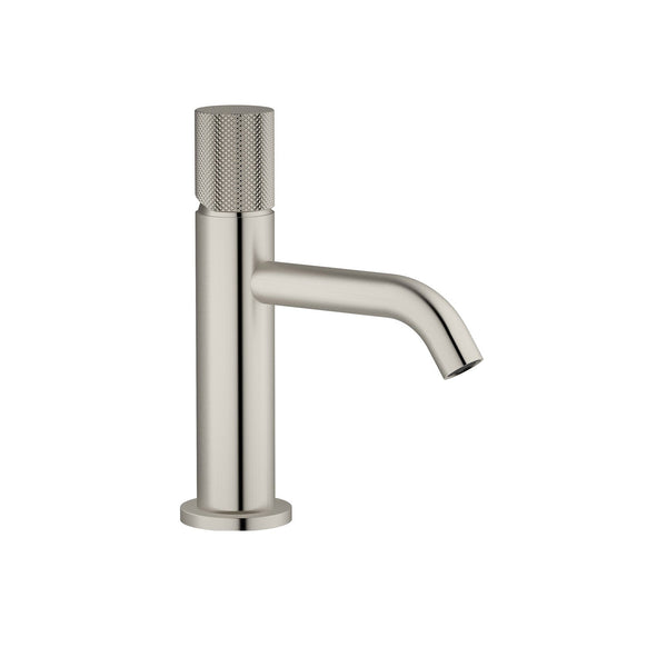 Brushed Nickel Industrial Basin Faucet