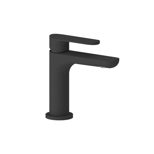 Matte Black Industrial Wall Faucet